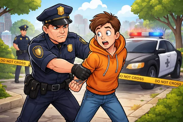 Detain - Keep someone from leaving; hold back or delay. (रोकना)