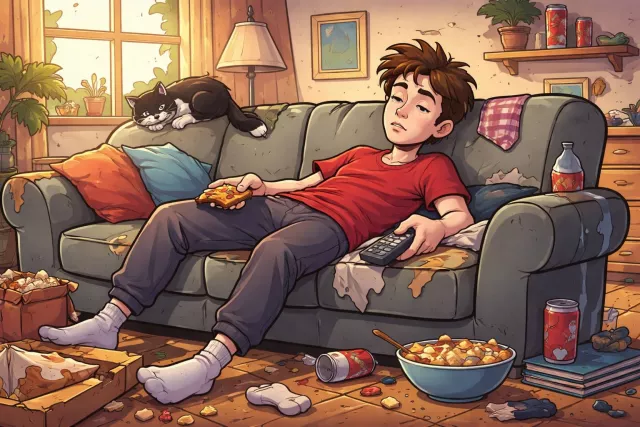 Lackadaisical - Lacking enthusiasm and determination; carelessly lazy.