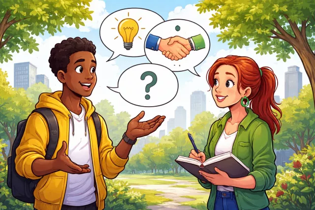 Interlocutor - A person who takes part in a conversation or dialogue; a speaker in discussion.