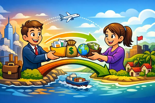Remit - Send (money) as a payment, especially to someone at a distance; cancel or reduce a punishment or debt.