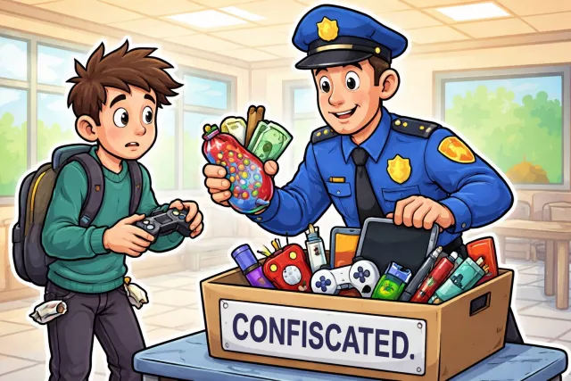 Confiscate - Take (property or goods) away from someone as a penalty or by authority, especially by the government.