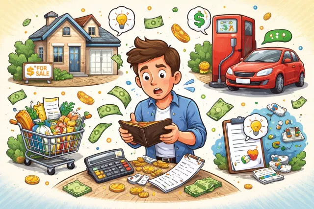 Expenditure - The act of spending money; the amount of money spent for a particular purpose.