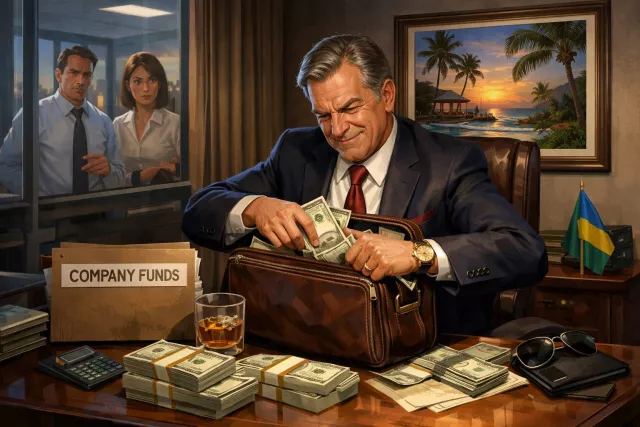 Misappropriation - The dishonest use of money or property for one’s own benefit. (गबन)