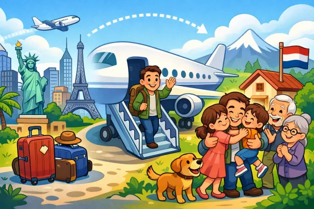 Repatriation - The process of returning someone to their own country, or the return of money/assets back to the country of origin. (स्वदेश वापसी)