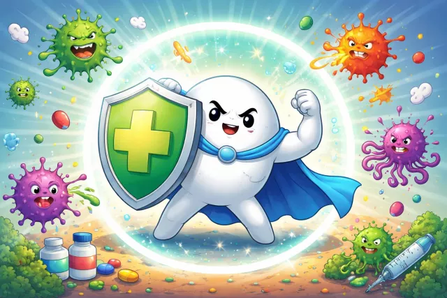 Immunity - Protection or exemption from something, especially from legal action, duties, or penalties; also the body’s ability to resist disease.
