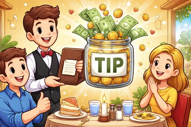 Gratuity - A sum of money given as a tip or as thanks for a service; also a lump-sum payment given by an employer to an employee, especially on retirement or after a period of service.