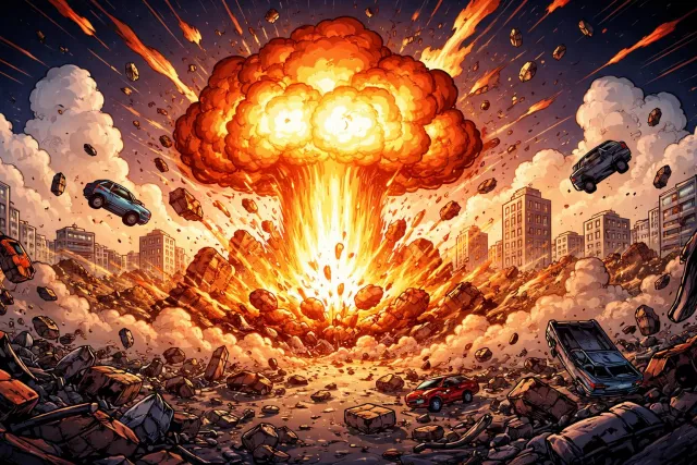 Obliterate - Completely destroy; wipe out.