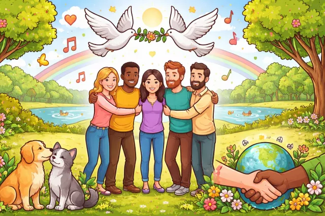 Concord - Agreement; harmony between people or groups. (सहमति)