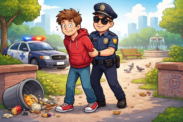 Misdemeanor - A minor criminal offense, less serious than a felony.