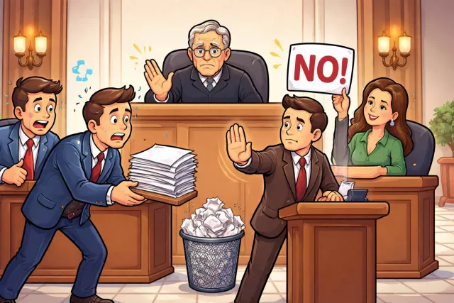 Demurrer - A formal legal objection saying the complaint is insufficient even if the facts are true.