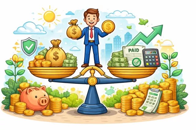 Solvency - The ability to meet long-term financial obligations and remain financially stable.