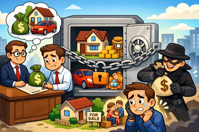 Collateral - An asset pledged as security for a loan, which the lender can take if the borrower fails to repay.