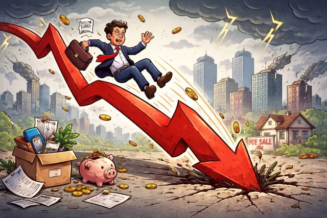Recessionary - Related to or causing an economic recession (a period of economic decline).