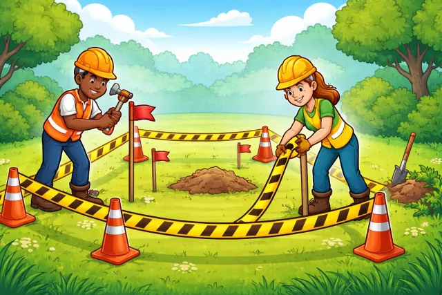 Demarcate - Set the boundaries or limits of something clearly. (सीमा निर्धारित करना)