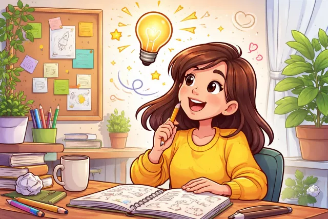 Conceive - Form an idea in the mind; imagine or think of.