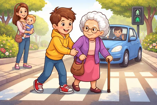Considerate - Careful not to hurt or upset others; showing kindness and thoughtfulness.