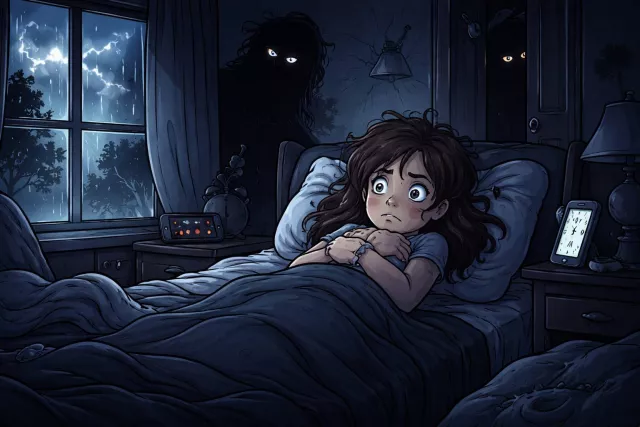 Disquiet - A feeling of anxiety or uneasiness; lack of calm.