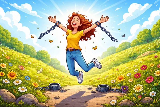 Unfettered - Not restrained or restricted; free to act as one wishes. (अप्रतिबंधित)