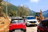 Traffic congestion prompts Collector to suspend road-widening work in Idukki
