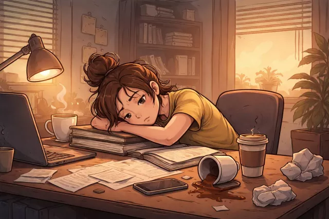 Lassitude - A state of physical or mental tiredness; lack of energy.