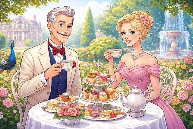 Genteel - Polite, refined, or respectable in manner, appearance, or behavior.