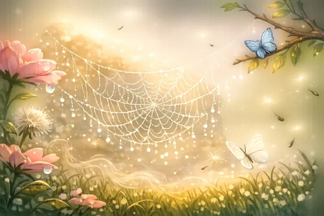 Gossamer - Extremely light, thin, and delicate.
