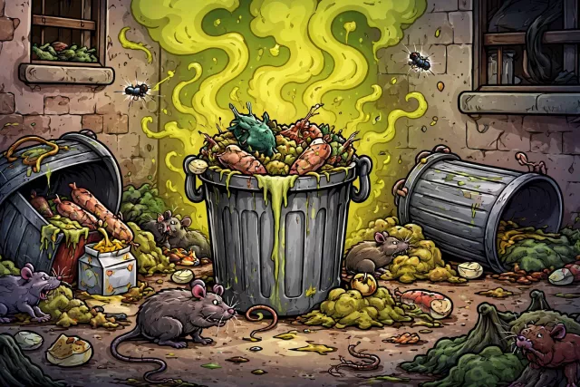 Fetid - Having a very unpleasant smell.