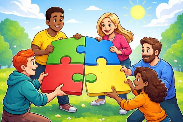 Cohere - To stick together; to be logically connected and consistent.