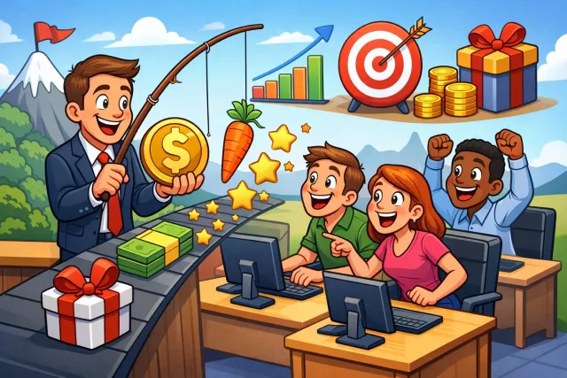 Incentivize - Provide someone with an incentive to do something.