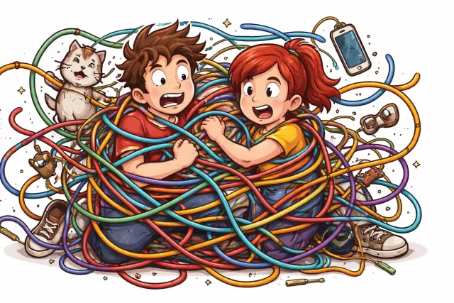 Enmesh - Entangle or trap in a net; involve deeply.