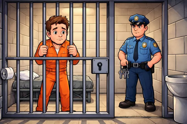 Incarcerate - Imprison or confine. (बंदी बनाना) 