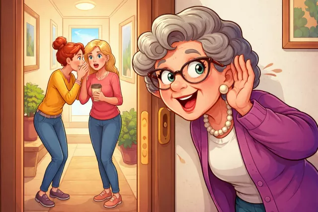 Quidnunc - An inquisitive, gossipy person; someone who always wants to know what is going on.