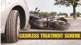 Cashless treatment scheme for road accident victims