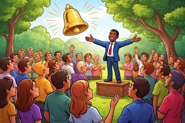 Convoke - Call together or summon (an assembly, meeting, or group) for a formal purpose. (आह्वान करना)