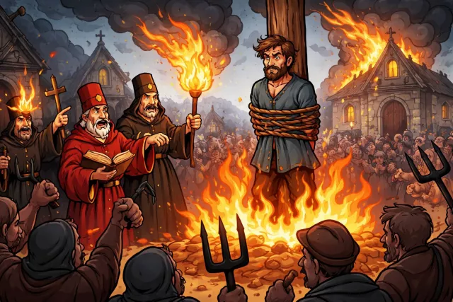 Heresy - A belief or opinion that goes against the accepted beliefs of a religion or established system. (विधर्म)
