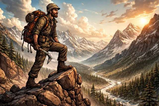 Rugged - Rough, uneven, and strong; hardy. (ऊबड़-खाबड़)