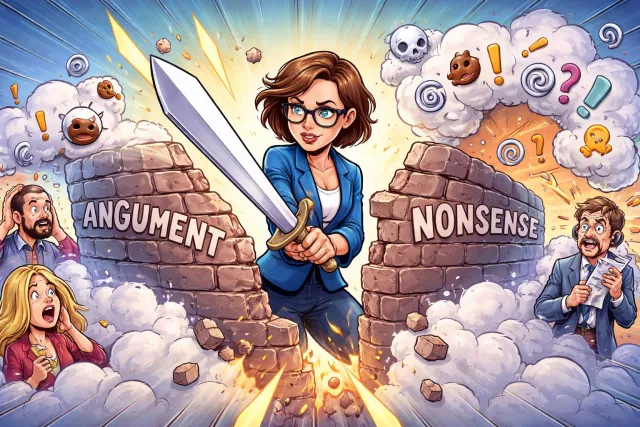 Trenchantly - In a sharp, forceful, and effective way (especially in speech or writing).