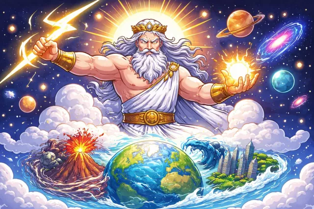 Omnipotent - Having unlimited power; able to do anything. (सर्वशक्तिमान)