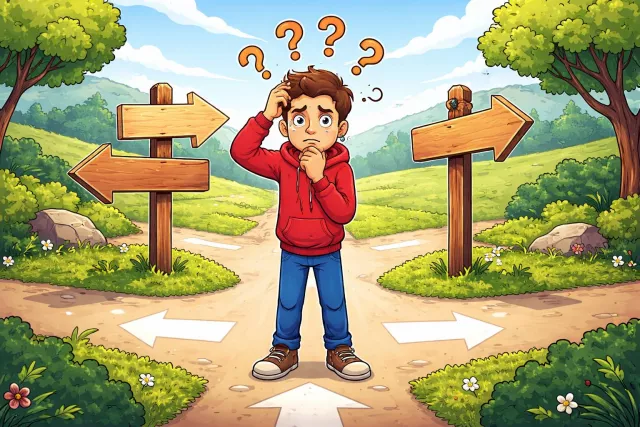 Irresolute - Uncertain or hesitant; unable to make a firm decision.