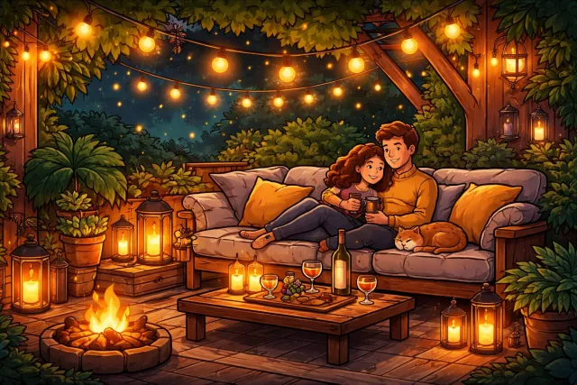 Ambiance - The mood or atmosphere of a place.
