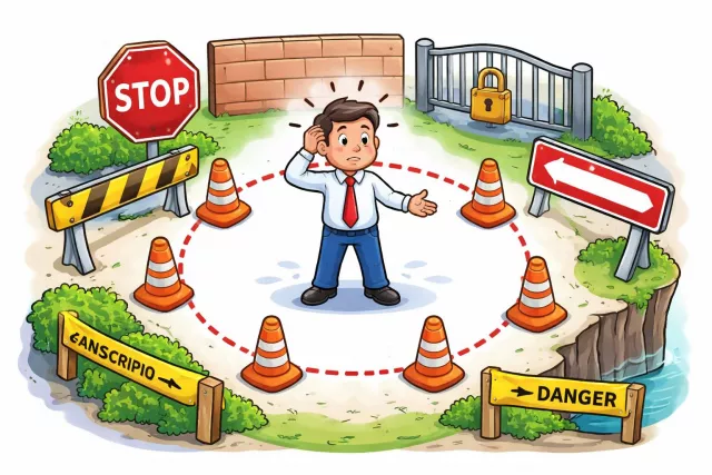 Circumscription - The act of limiting or defining boundaries; restriction.