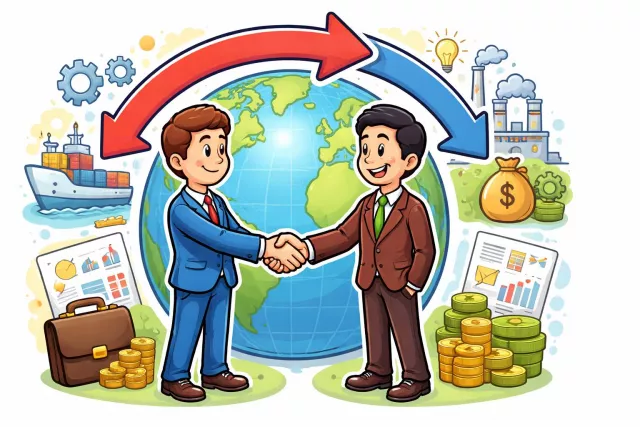 Bilateral - Involving two sides, parties, countries, or groups. (द्विपक्षीय)