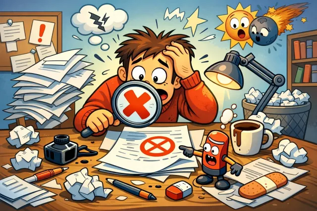 Erratum - An error in a printed or published text, usually corrected later. (मुद्रण-दोष)