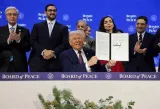 India absent as Trump rolls out Board of Peace with 19 nations attending