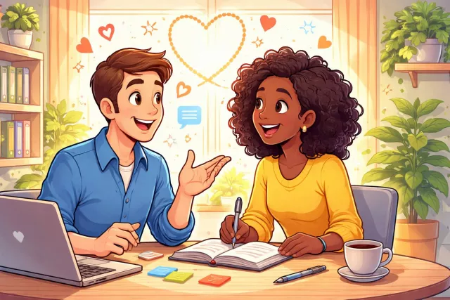 Rapport - A close and harmonious relationship; mutual understanding.