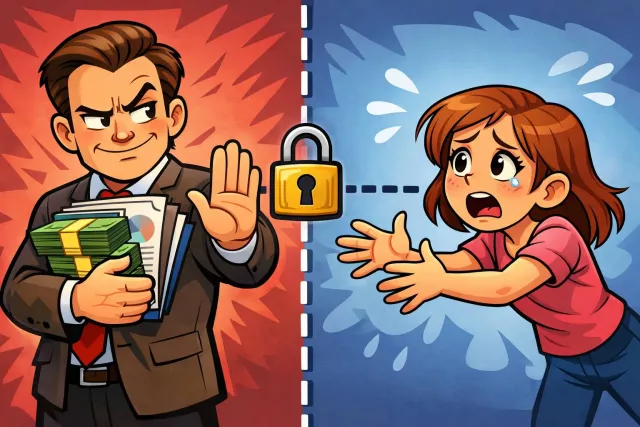 Withhold - Refuse to give or keep back (something).