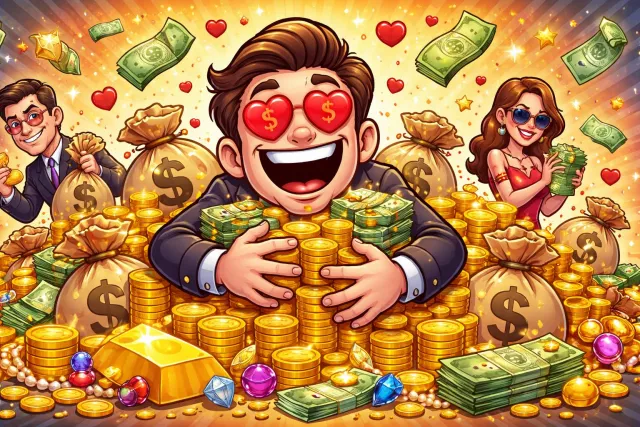 Cupidity - Excessive greed for wealth or possessions.