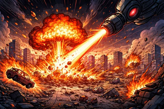 Annihilate - Destroy completely; wipe out. (विनाश करना)