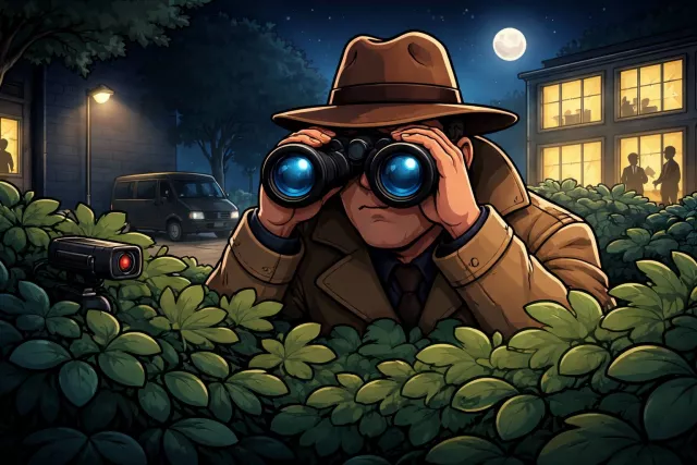 Covert - Not openly acknowledged or displayed; secret. (गुप्त)