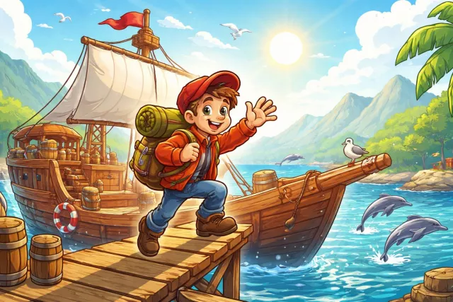Embark - Begin a journey or start a new project/activity. (आरंभ करना)